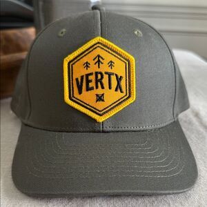 Vertx Olive Green Hat Yellow Patch Snapback Tactical Outdoor Cap OSFA NWT